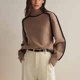 AUREA™ – CAMISOLA DE GOLA ALTA ELEGANTE E QUENTE