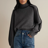 AUREA™ – CAMISOLA DE GOLA ALTA ELEGANTE E QUENTE