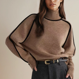 AUREA™ – CAMISOLA DE GOLA ALTA ELEGANTE E QUENTE