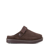 FRANCISCA™ – MULES DE CAMURÇA COM TIRA AJUSTÁVEL