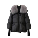 LUCINA™ – CASACO ELEGANTE COM ACABAMENTO EM PELO SINTÉTICO