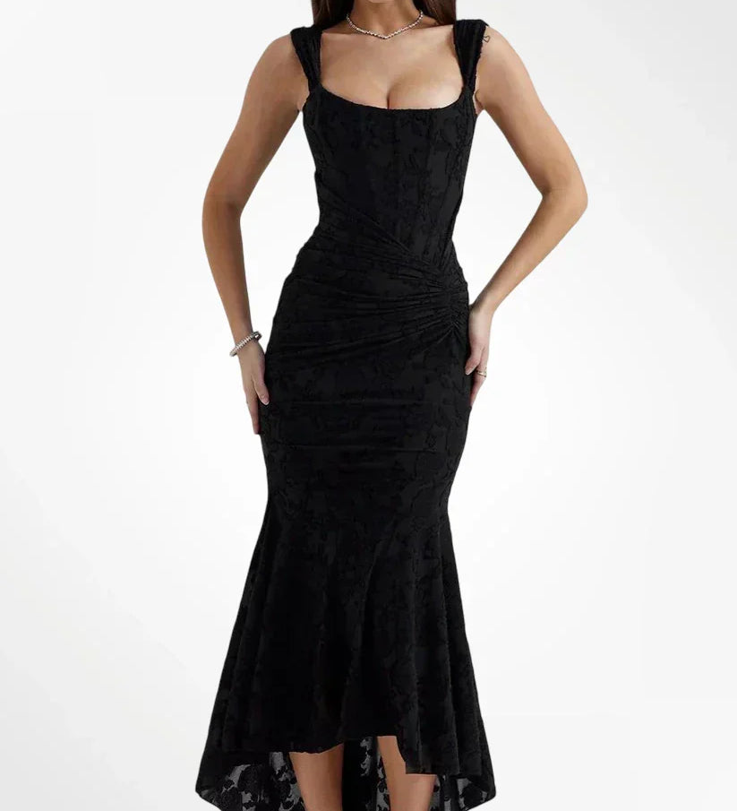 LILLY™ – VESTIDO LONGO CORSET COM ELEGANTE MODELAGEM