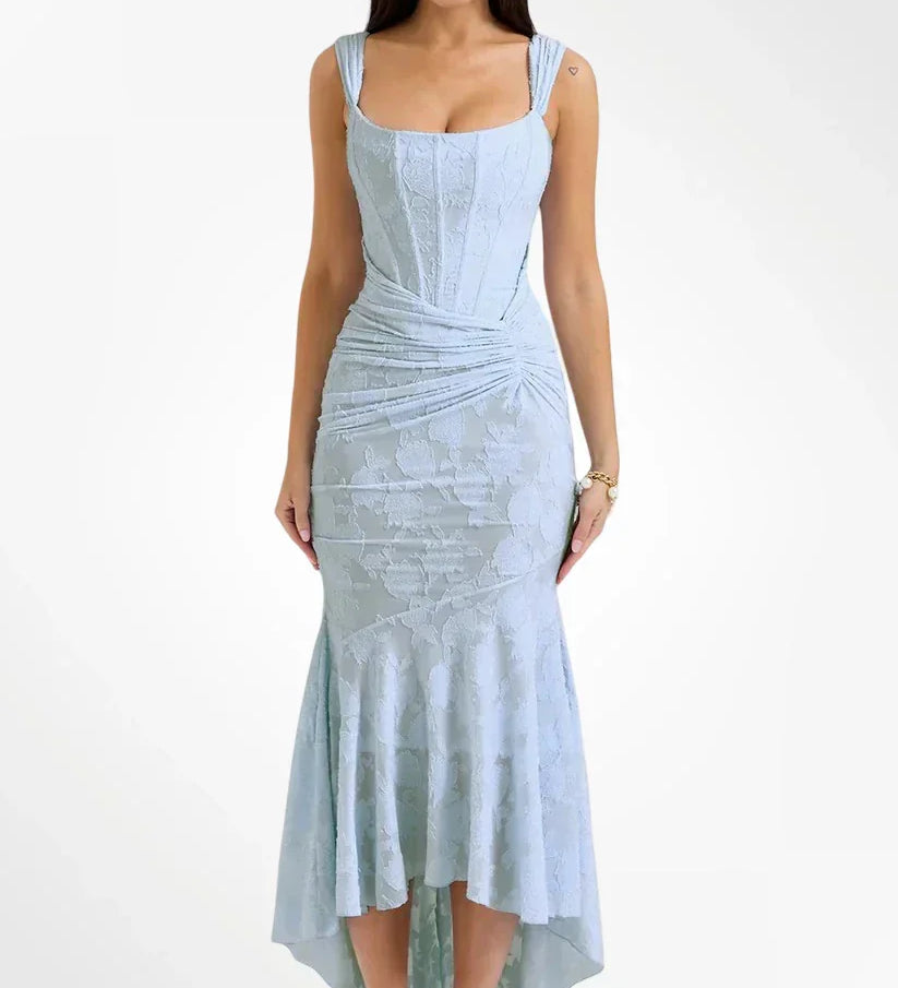 LILLY™ – VESTIDO LONGO CORSET COM ELEGANTE MODELAGEM