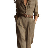 LORENA™ – MACACÃO XADREZ COM ELEGÂNCIA CLÁSSICA