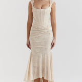 LILLY™ – VESTIDO LONGO CORSET COM ELEGANTE MODELAGEM