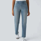 IRINA™ – CALÇAS ELÁSTICAS E CONFORTÁVEIS COM CINTURA SUBIDA