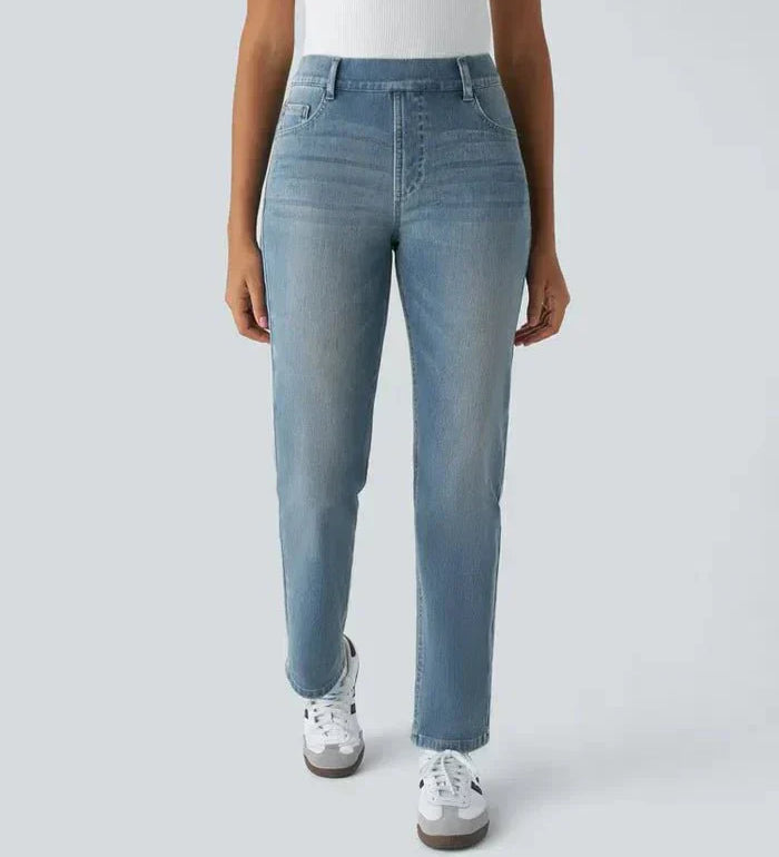 SELMA™ – CALÇAS ELÁSTICAS E CONFORTÁVEIS DE CINTURA ALTA