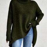 ISA™ – CAMISOLA OVERSIZE DE GOLA ALTA