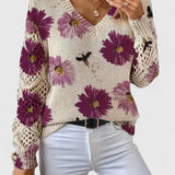 KATE™ – CAMISOLA ELEGANTE COM PADRÃO FLORAL