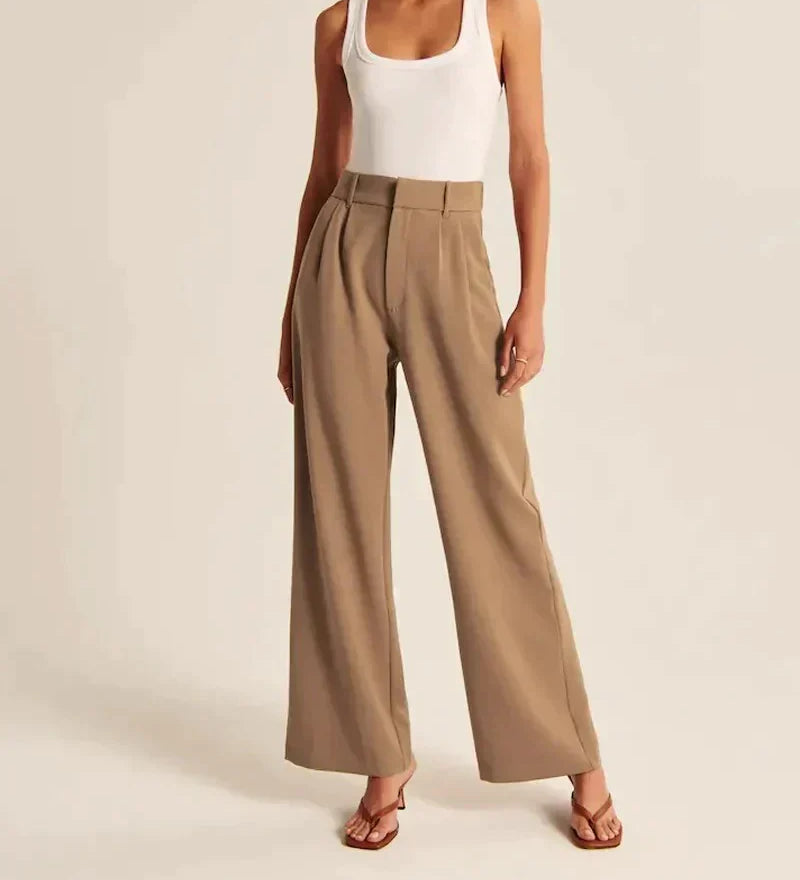 SOPHIE™ – CALÇAS ELEGANTES DE CORTE AMPLO