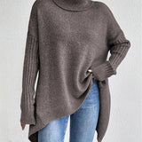 ISA™ – CAMISOLA OVERSIZE DE GOLA ALTA