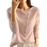 CLARA™ – CASACO DE PRIMAVERA INTEMPORAL EM TECIDO LEVE