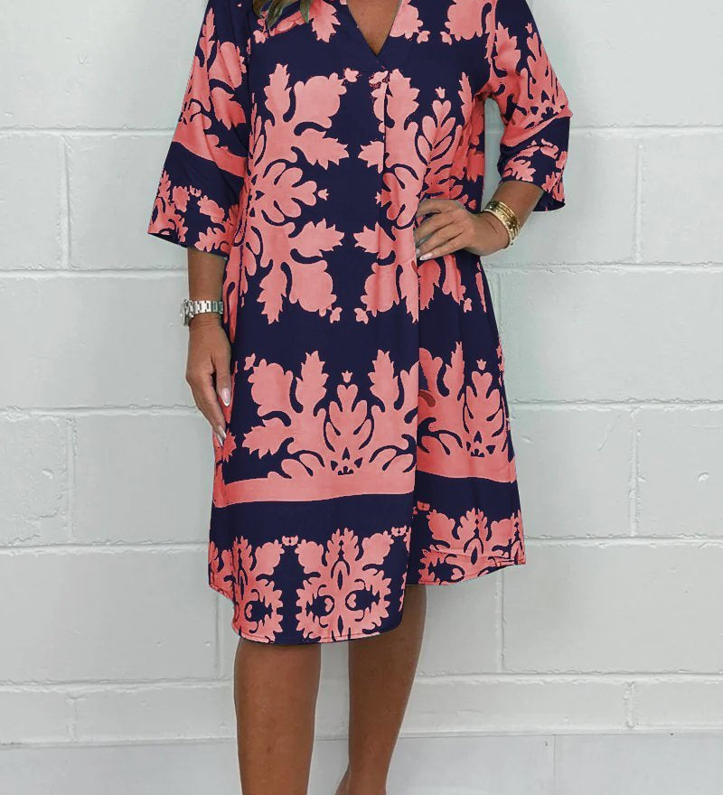 CELESTE™ – VESTIDO DE PRIMAVERA COLORIDO QUE IRRADIA LEVEZA E FEMINILIDADE