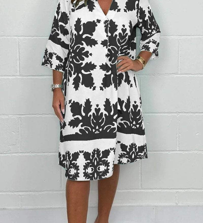 CELESTE™ – VESTIDO DE PRIMAVERA COLORIDO QUE IRRADIA LEVEZA E FEMINILIDADE