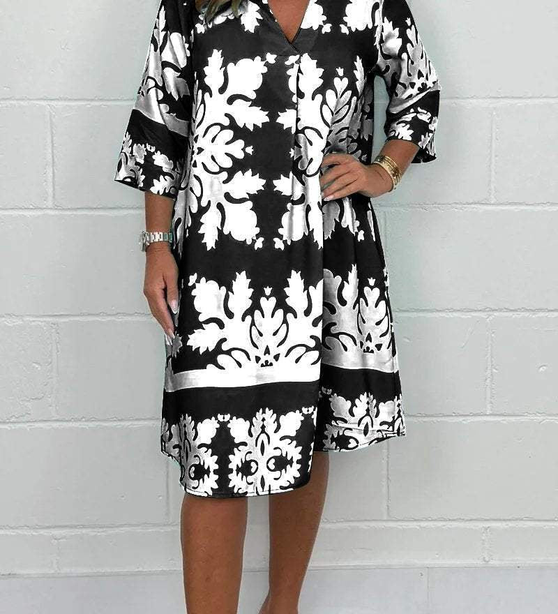 CELESTE™ – VESTIDO DE PRIMAVERA COLORIDO QUE IRRADIA LEVEZA E FEMINILIDADE