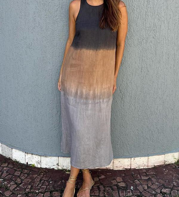 MIRA™ – VESTIDO ESTAMPADO ELEGANTE COM PERSONALIDADE E LEVEZA