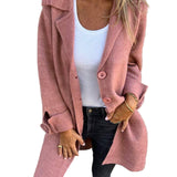 ELORA™ – SOBRETUDO LONGO CASUAL EM TECIDO LEVE