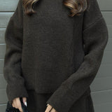 MARIE™ – CONJUNTO DE MALHA COM BLUSA E SAIA