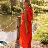 Lisa™ — Zomers Midi Jurkje - Lune Amsterdam