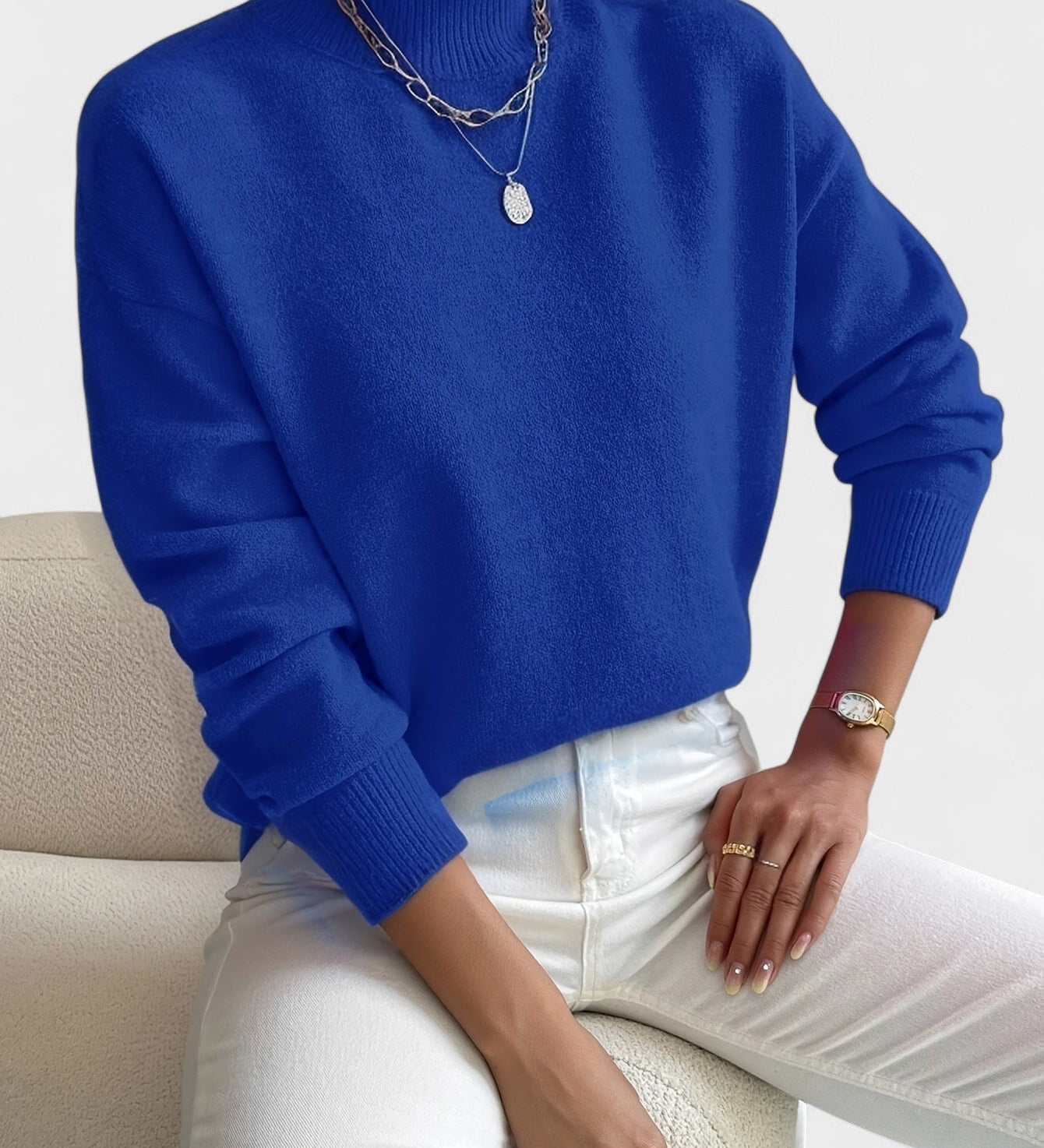 PETRA™ – MALHA ELEGANTE DE GOLA ALTA