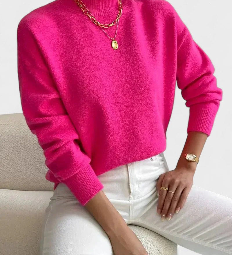 PETRA™ – MALHA ELEGANTE DE GOLA ALTA