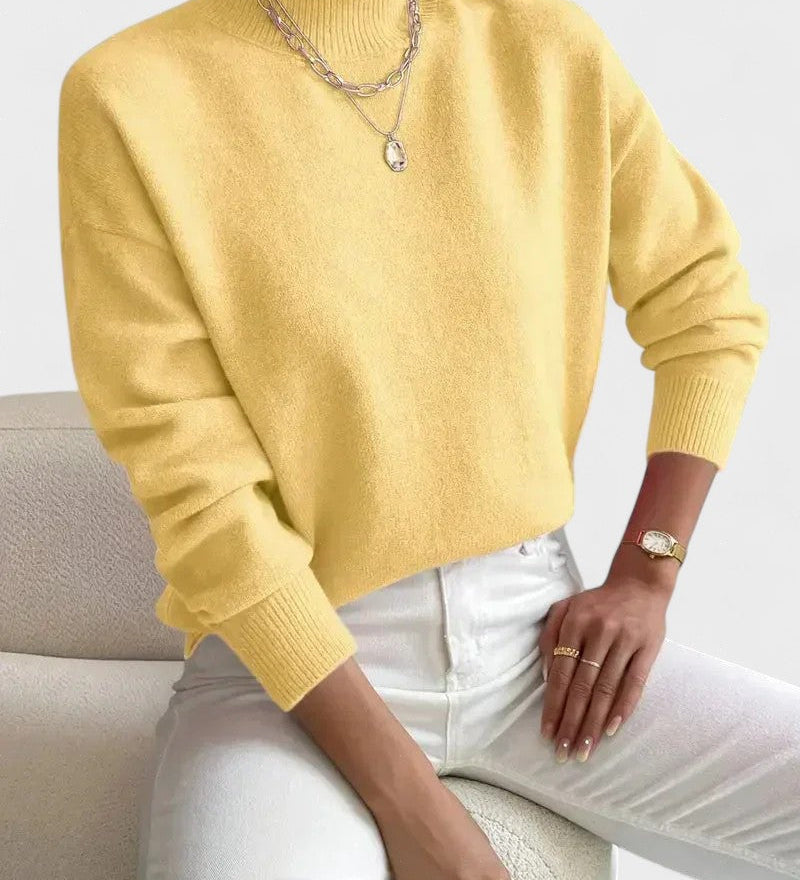 PETRA™ – MALHA ELEGANTE DE GOLA ALTA