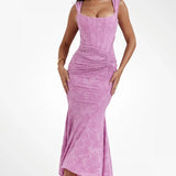 LILLY™ – VESTIDO LONGO CORSET COM ELEGANTE MODELAGEM