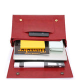 BERNADETE™ – MALA COM PADRÃO FLORAL E LAÇO DECORATIVO