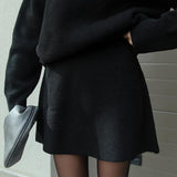 MARIE™ – CONJUNTO DE MALHA COM BLUSA E SAIA