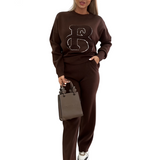 RAQUEL™ - CONJUNTO CASUAL FEMININO DE 2 PEÇAS