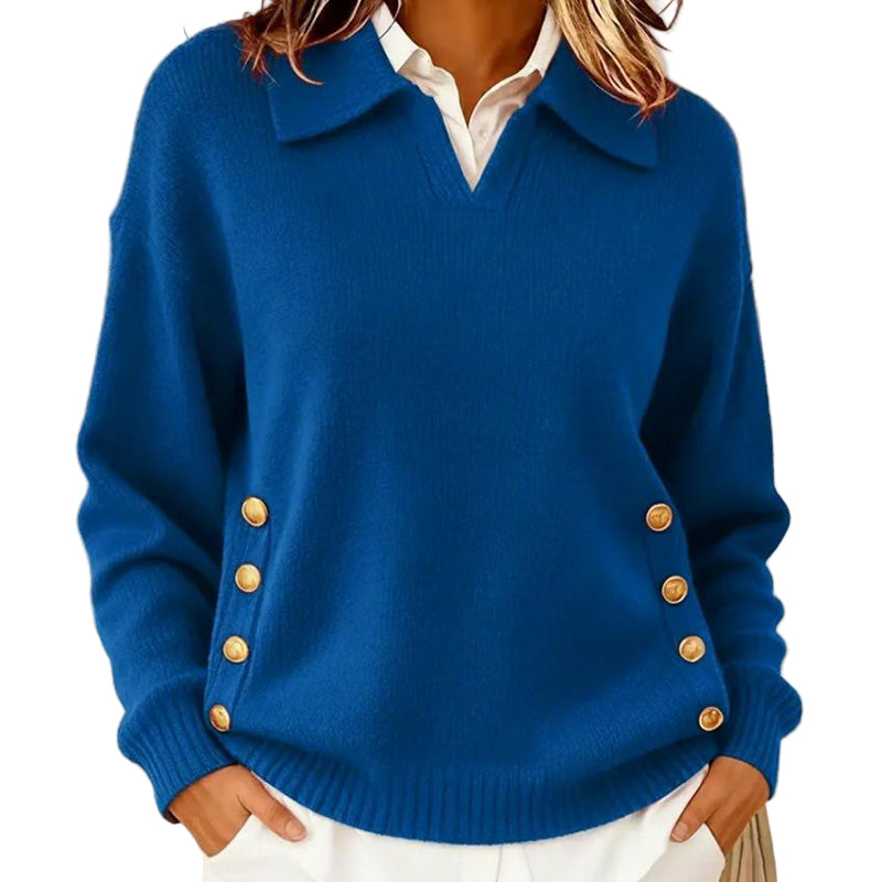 MEL™ - CAMISOLA DE MALHA COM DECOTE EM V