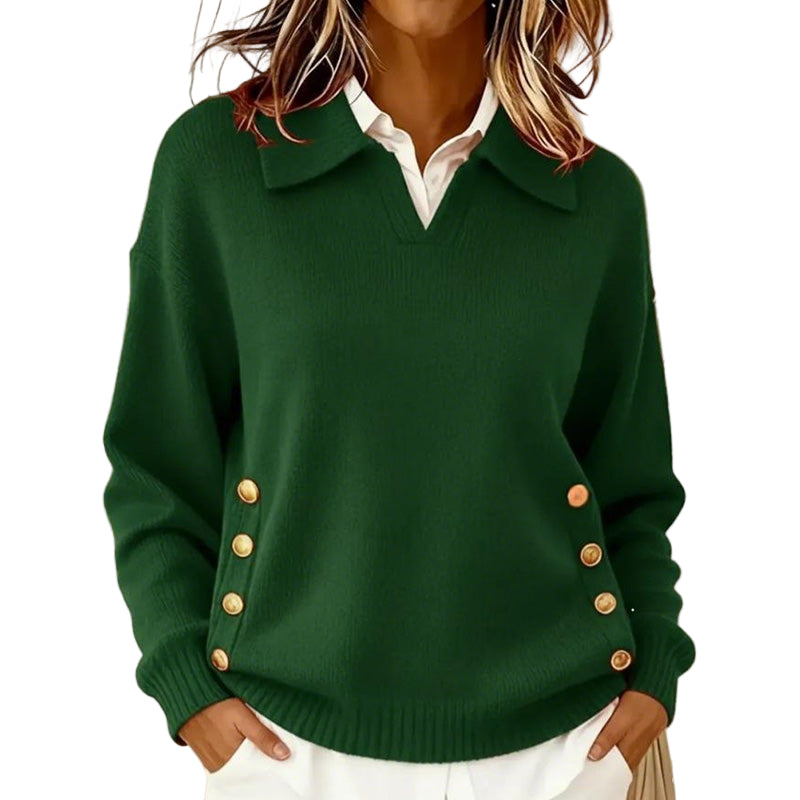 MEL™ - CAMISOLA DE MALHA COM DECOTE EM V