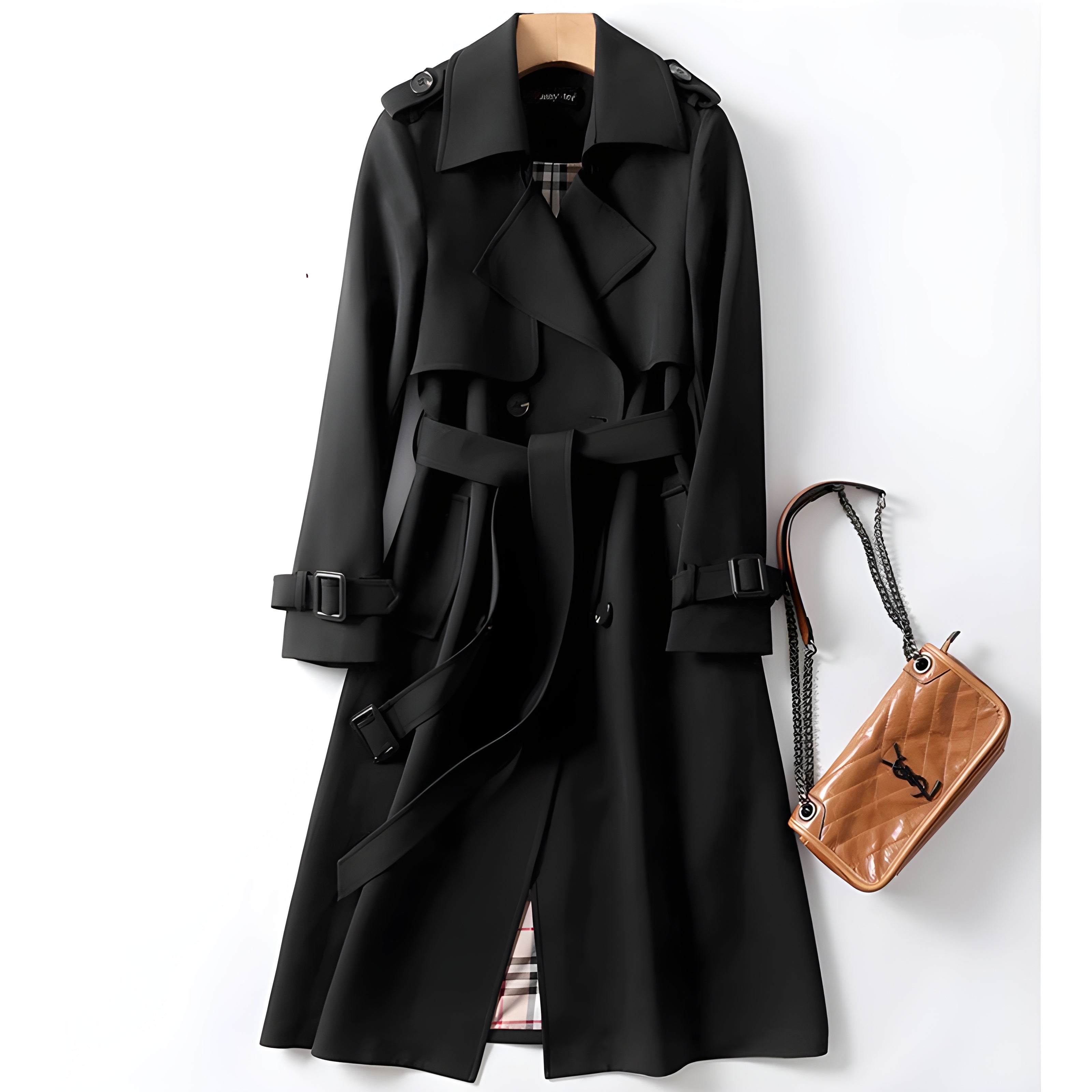 ALEXANDRA™ – TRENCH COAT ELEGANTE COM DESIGN INTEMPORAL